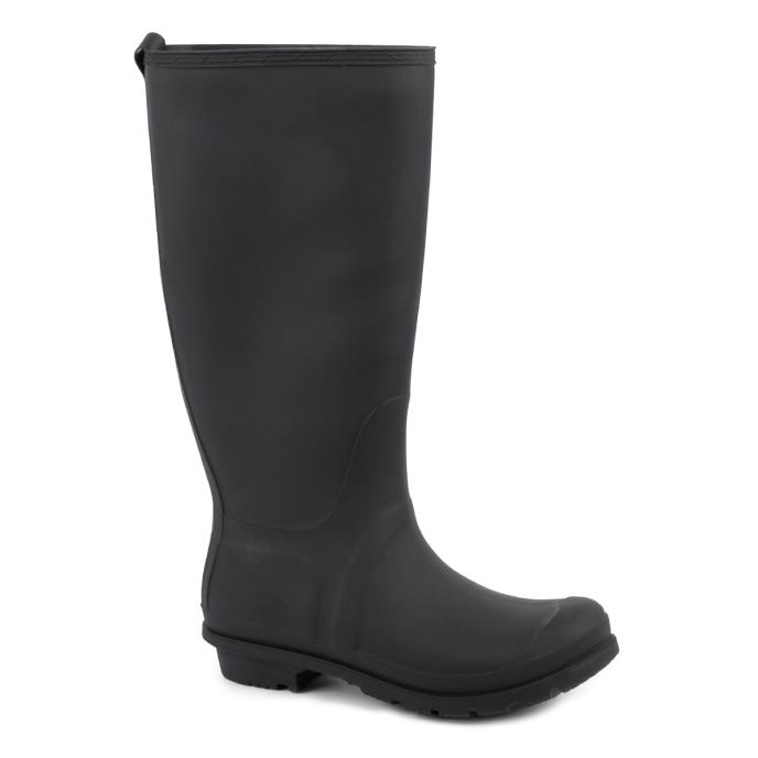 totes Ladies Welly Boot Black Extra Image 1
